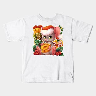 New Year's mouse Kids T-Shirt